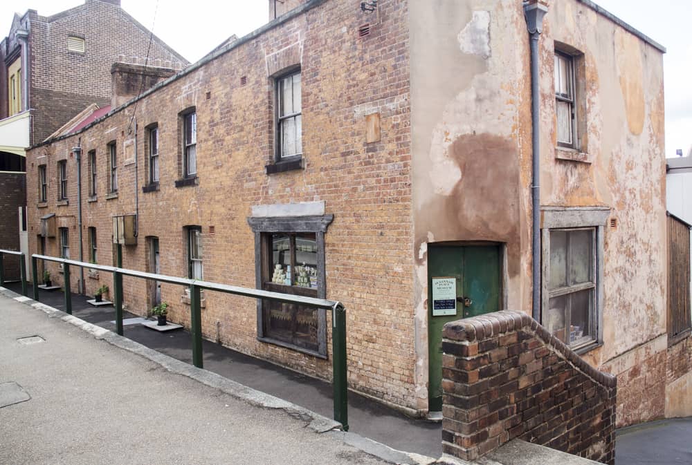 Susannah Place - Sydney i Australien.